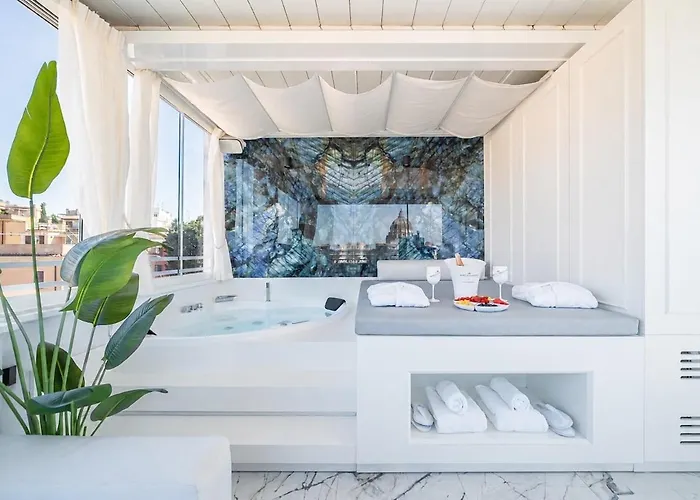 Valentine Vatican View & Jacuzzi Appartement