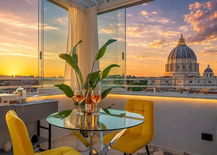 Appartement Valentine Vatican View & Jacuzzi *