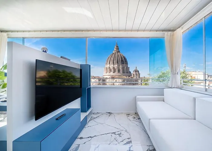 Valentine Vatican View & Jacuzzi Appartement Rome