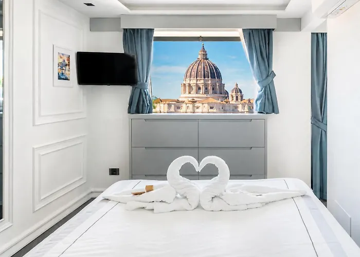 Valentine Vatican View & Jacuzzi Appartement Rome