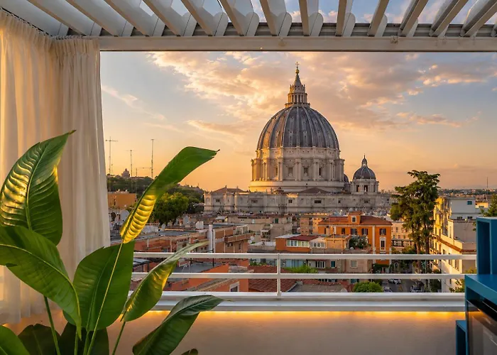 Valentine Vatican View & Jacuzzi Appartement Rome