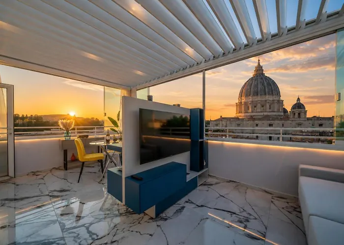 Valentine Vatican View & Jacuzzi Rome